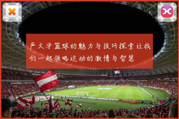 严文学篮球的魅力与技巧探索让我们一起领略运动的激情与智慧